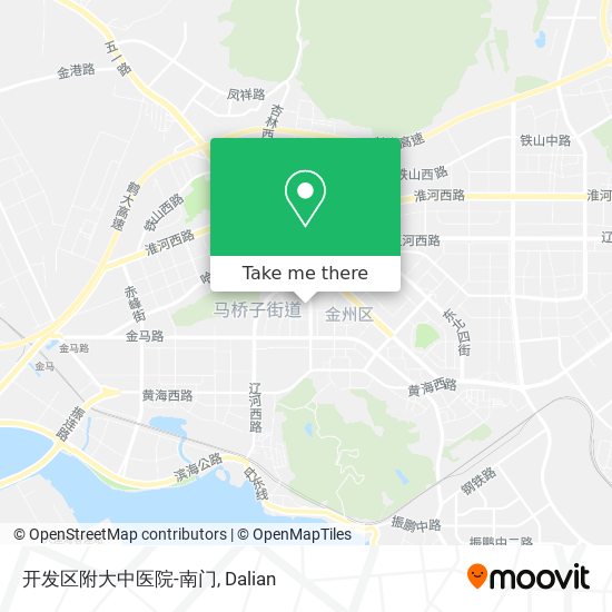 开发区附大中医院-南门 map