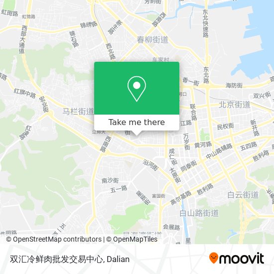 双汇冷鲜肉批发交易中心 map