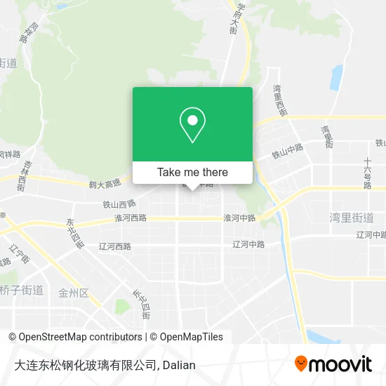 大连东松钢化玻璃有限公司 map
