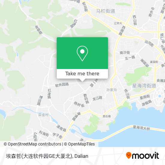 埃森哲(大连软件园GE大厦北) map