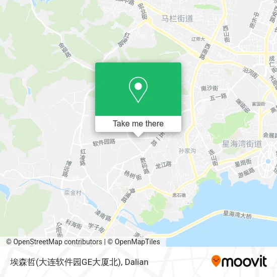 埃森哲(大连软件园GE大厦北) map