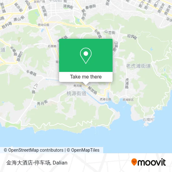 金海大酒店-停车场 map