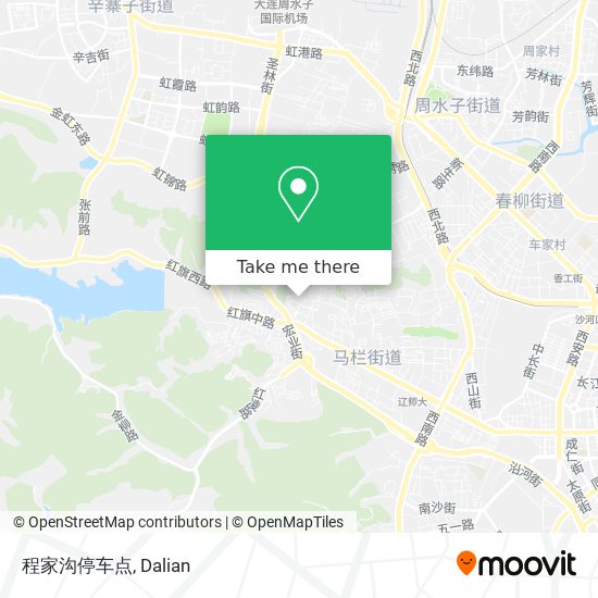 程家沟停车点 map