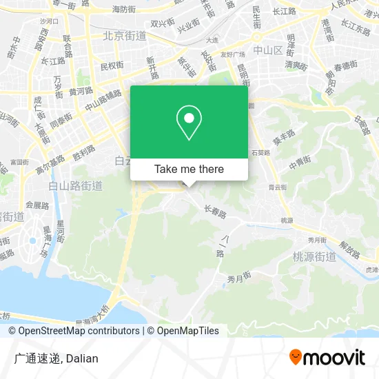 广通速递 map