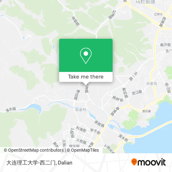 大连理工大学-西二门 map