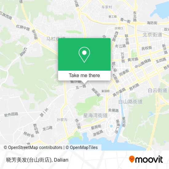晓芳美发(台山街店) map