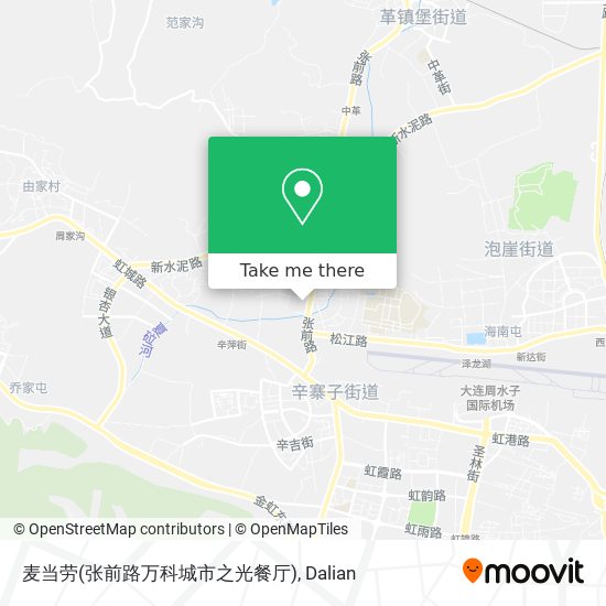 麦当劳(张前路万科城市之光餐厅) map