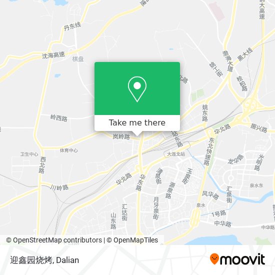 迎鑫园烧烤 map