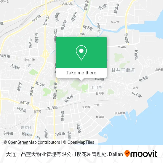大连一品蓝天物业管理有限公司樱花园管理处 map