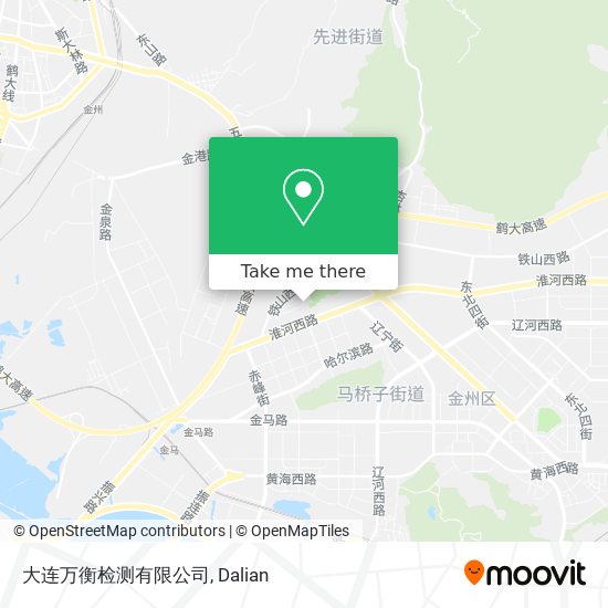 大连万衡检测有限公司 map