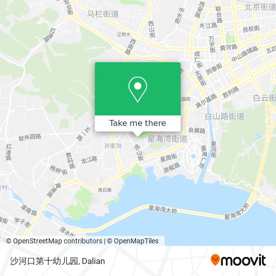 沙河口第十幼儿园 map