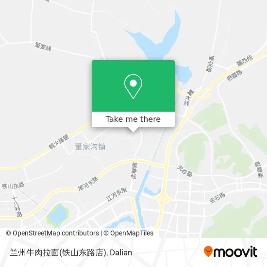 兰州牛肉拉面(铁山东路店) map