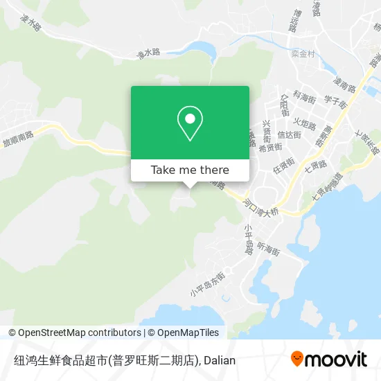 纽鸿生鲜食品超市(普罗旺斯二期店) map