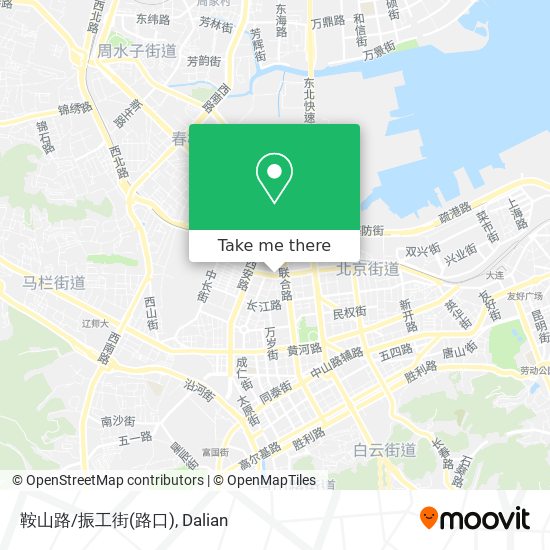 鞍山路/振工街(路口) map