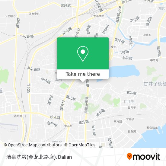 清泉洗浴(金龙北路店) map