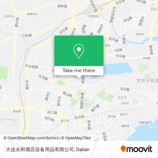大连永和酒店设备用品有限公司 map