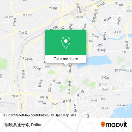 润欣奥迪专修 map