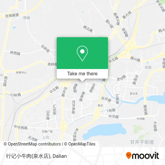行记小牛肉(泉水店) map