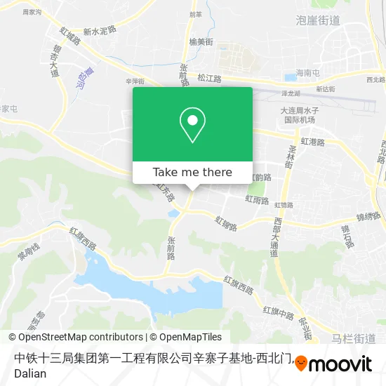 中铁十三局集团第一工程有限公司辛寨子基地-西北门 map