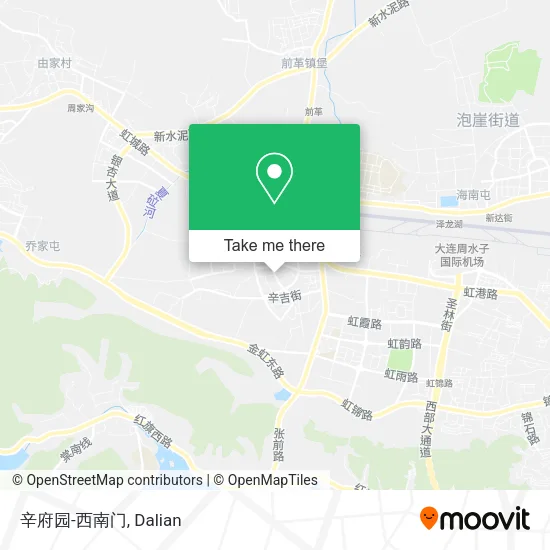 辛府园-西南门 map