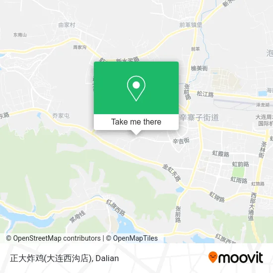 正大炸鸡(大连西沟店) map