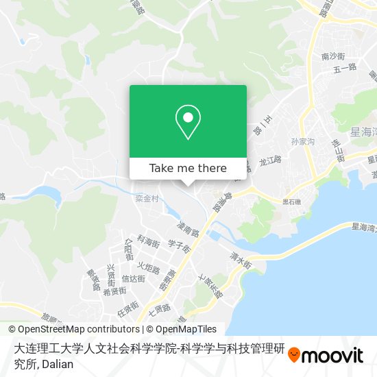 大连理工大学人文社会科学学院-科学学与科技管理研究所 map
