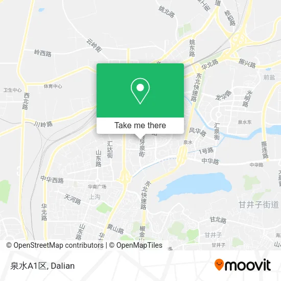 泉水A1区 map