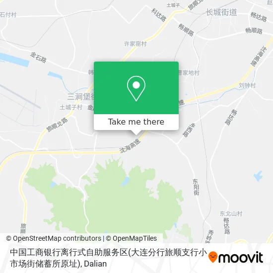 中国工商银行离行式自助服务区(大连分行旅顺支行小市场街储蓄所原址) map