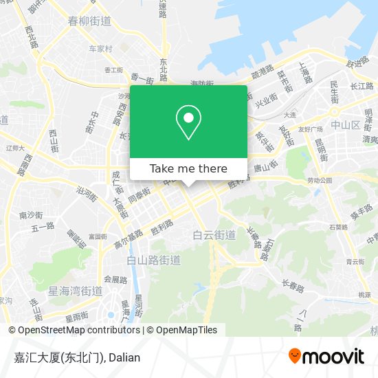 嘉汇大厦(东北门) map