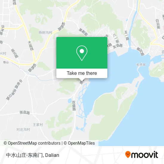 中水山庄-东南门 map