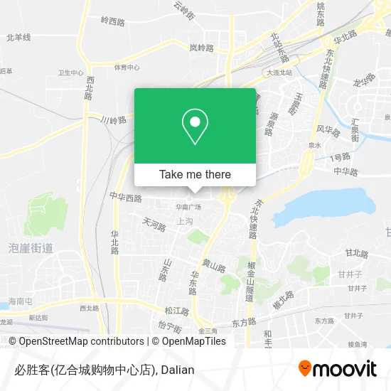 必胜客(亿合城购物中心店) map