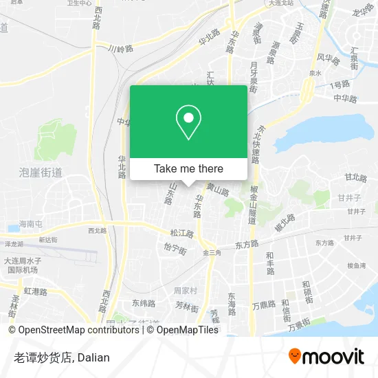 老谭炒货店 map