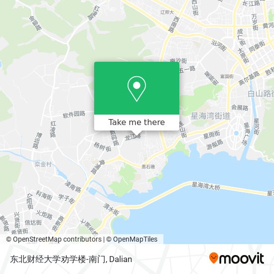 东北财经大学劝学楼-南门 map