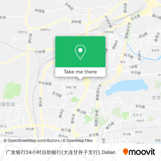 广发银行24小时自助银行(大连甘井子支行) map