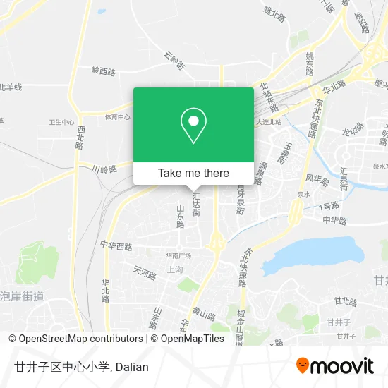 甘井子区中心小学 map