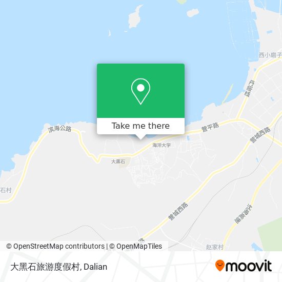 大黑石旅游度假村 map