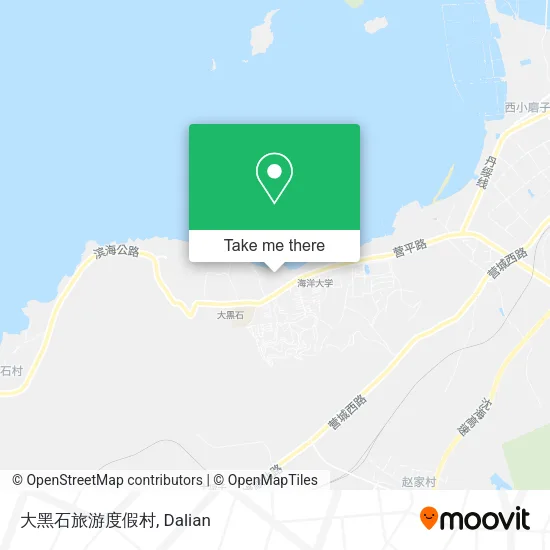 大黑石旅游度假村 map