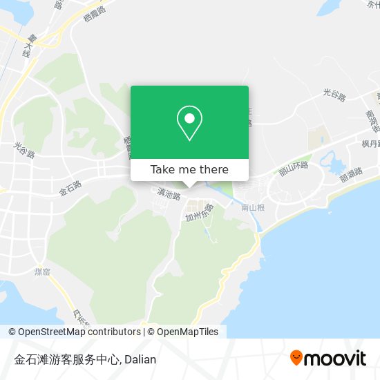 金石滩游客服务中心 map