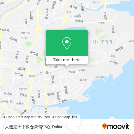 大连港天下粮仓营销中心 map
