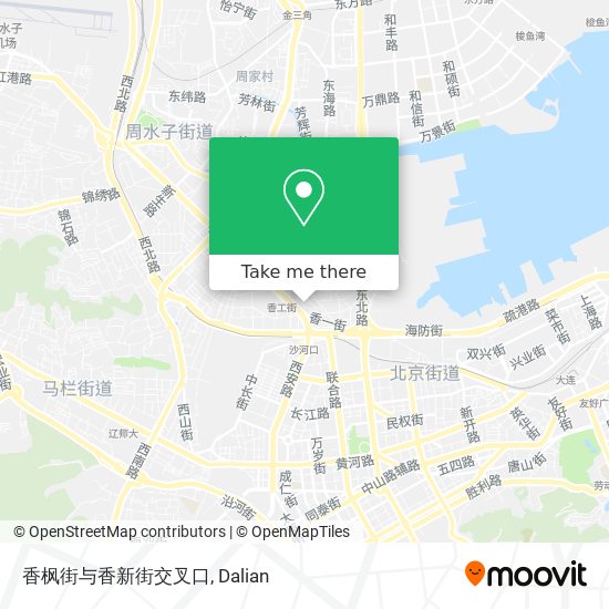 香枫街与香新街交叉口 map