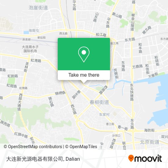 大连新光源电器有限公司 map