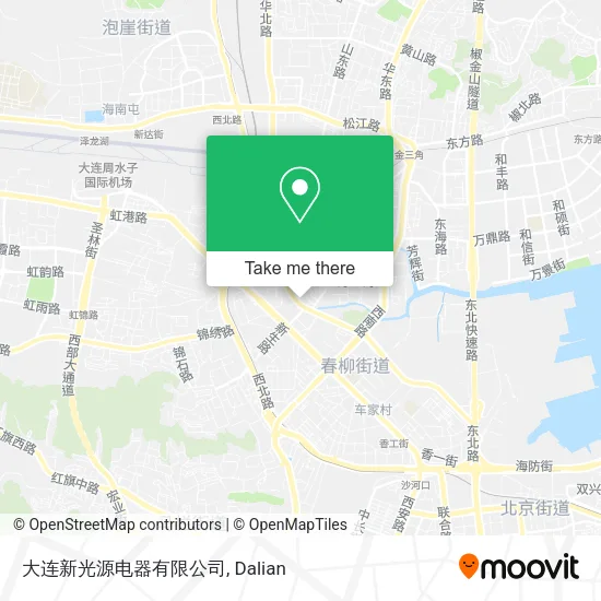 大连新光源电器有限公司 map