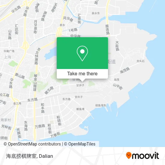 海底捞棋牌室 map