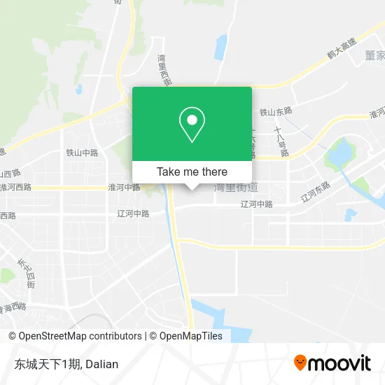 东城天下1期 map