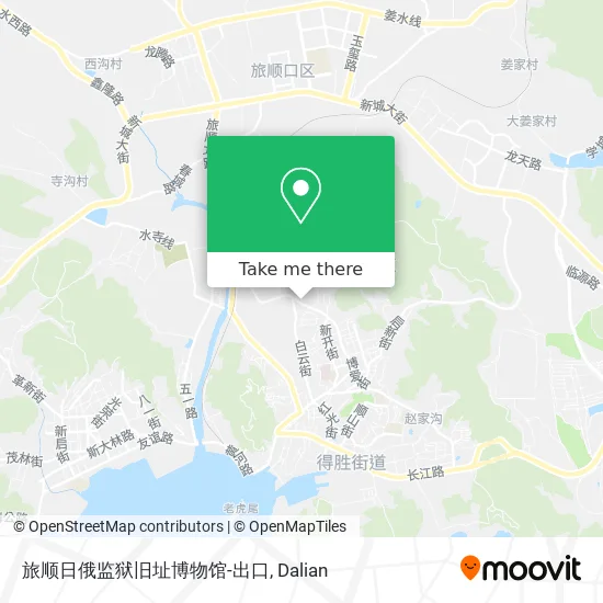 旅顺日俄监狱旧址博物馆-出口 map