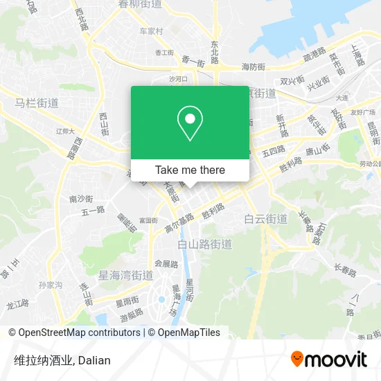 维拉纳酒业 map