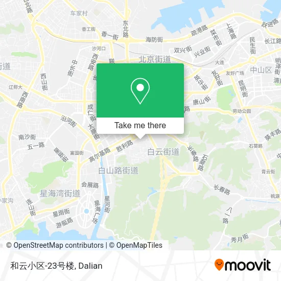 和云小区-23号楼 map