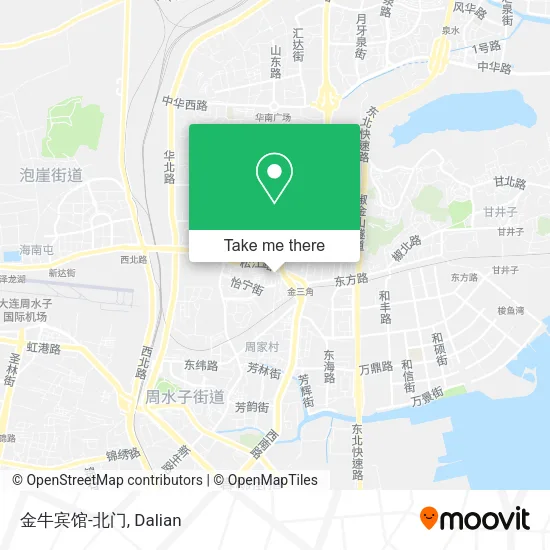 金牛宾馆-北门 map