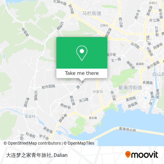 大连梦之家青年旅社 map