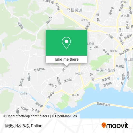 康派小区-B栋 map